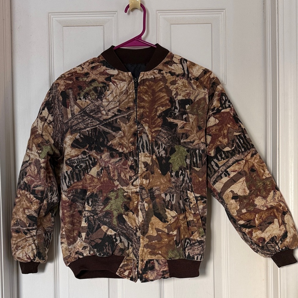 Camouflage Bomber Jacket
